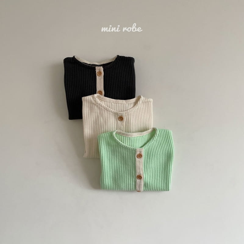 MINI ROBE - Korean Children Fashion - #Kfashion4kids - Croiffle Cardigan - 3