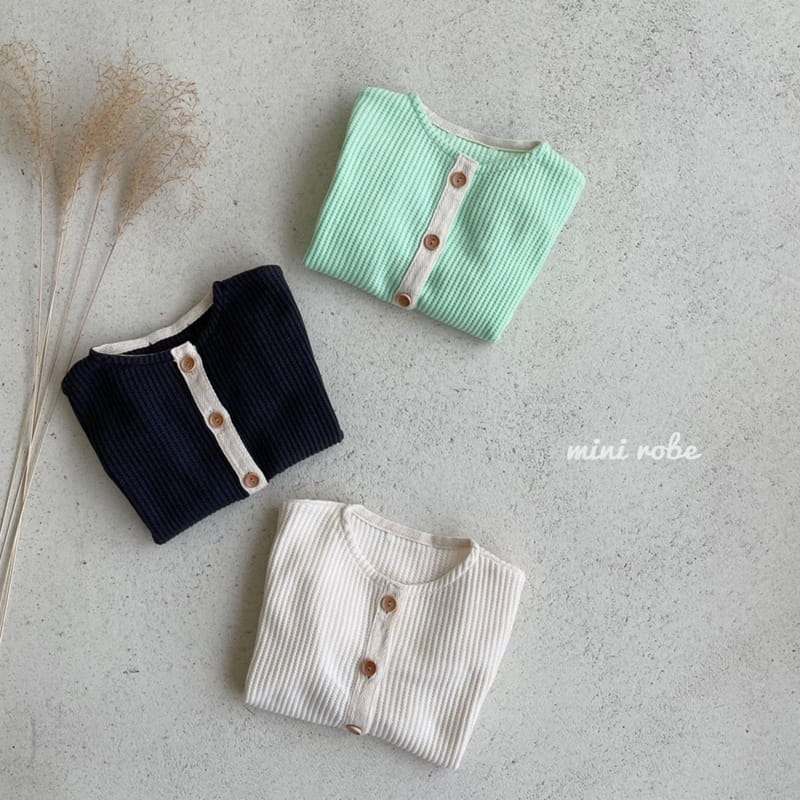 MINI ROBE - Korean Children Fashion - #Kfashion4kids - Croiffle Cardigan - 5