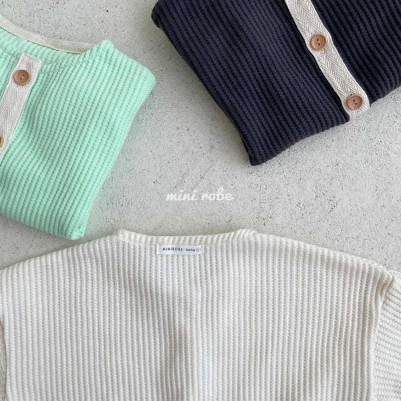 MINI ROBE - Korean Children Fashion - #Kfashion4kids - Croiffle Cardigan - 6