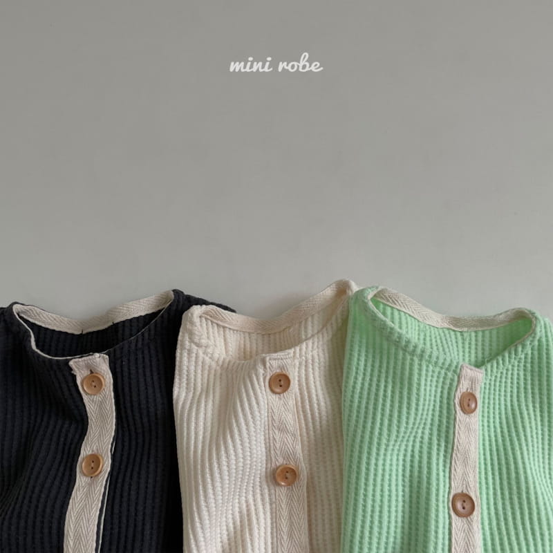 MINI ROBE - Korean Children Fashion - #Kfashion4kids - Croiffle Cardigan - 8