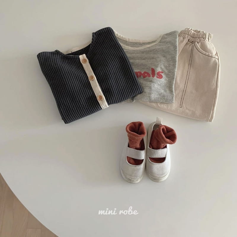 MINI ROBE - Korean Children Fashion - #Kfashion4kids - Croiffle Cardigan - 9