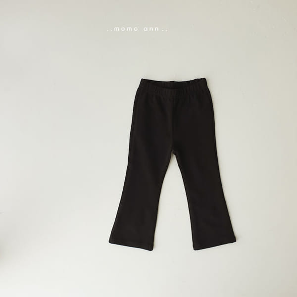 MOMO ANN - Korean Children Fashion - #Kfashion4kids - Black Bootscut Pants - 10