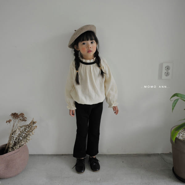MOMO ANN - Korean Children Fashion - #Kfashion4kids - Black Bootscut Pants - 3