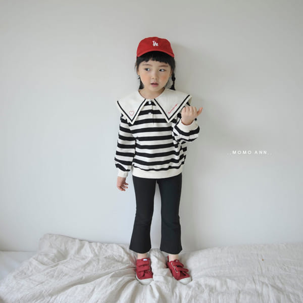 MOMO ANN - Korean Children Fashion - #Kfashion4kids - Black Bootscut Pants - 4