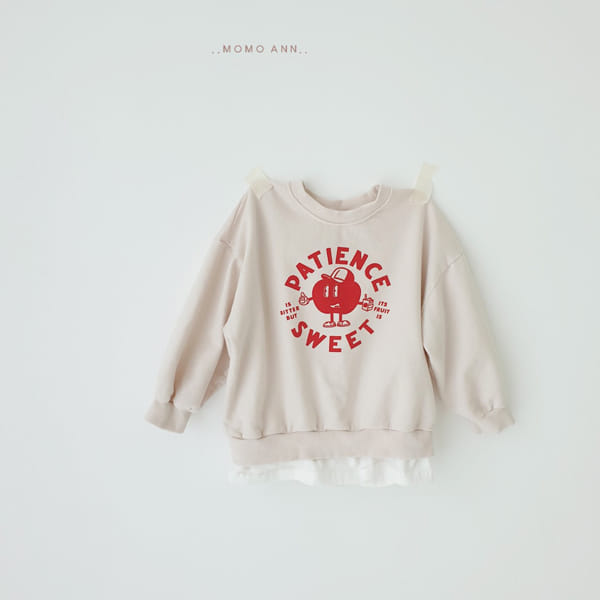 MOMO ANN - Korean Children Fashion - #Kfashion4kids - Apple Sweatshirt - 11