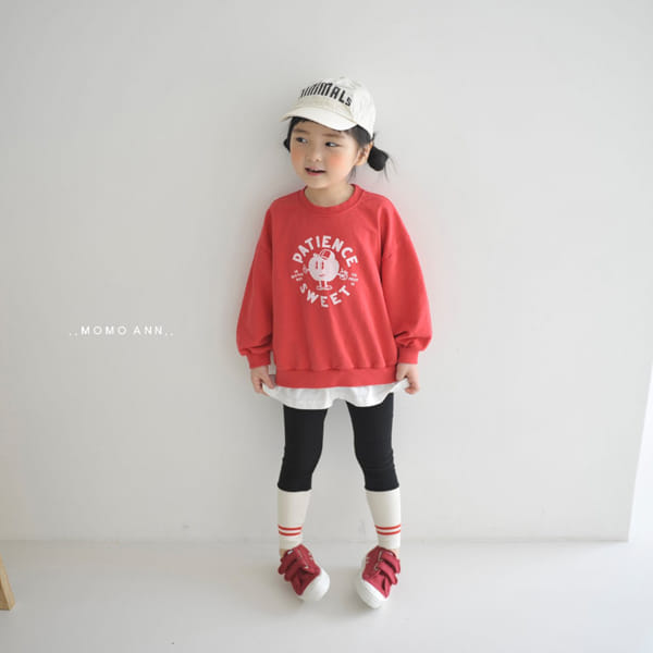 MOMO ANN - Korean Children Fashion - #Kfashion4kids - Apple Sweatshirt - 6