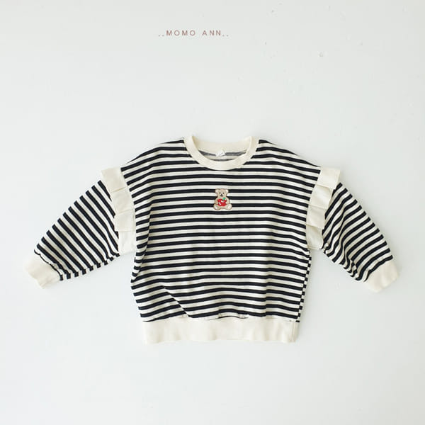 MOMO ANN - Korean Children Fashion - #Kfashion4kids - Apple Bear Sweatshirt - 11
