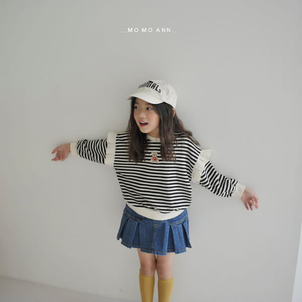 MOMO ANN - Korean Children Fashion - #Kfashion4kids - Apple Bear Sweatshirt - 3