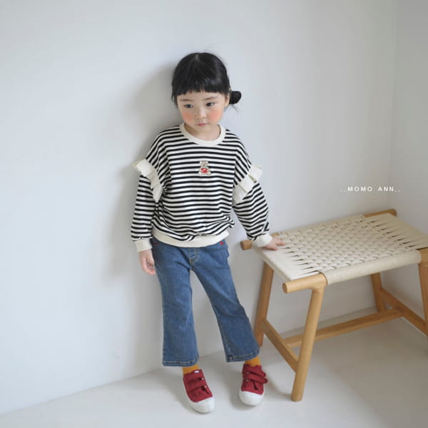 MOMO ANN - Korean Children Fashion - #Kfashion4kids - Apple Bear Sweatshirt - 5