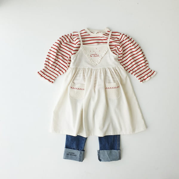 MOMO ANN - Korean Children Fashion - #Kfashion4kids - Madeleine String One-piece - 10