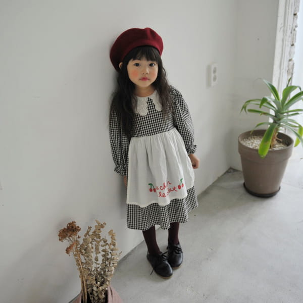 MOMO ANN - Korean Children Fashion - #Kfashion4kids - Chacha Check One-piece - 3
