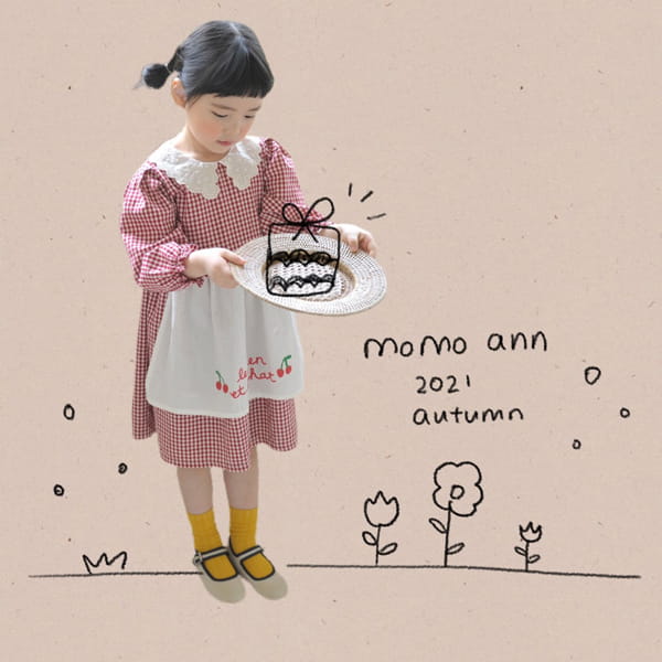 MOMO ANN - Korean Children Fashion - #Kfashion4kids - Chacha Check One-piece - 6