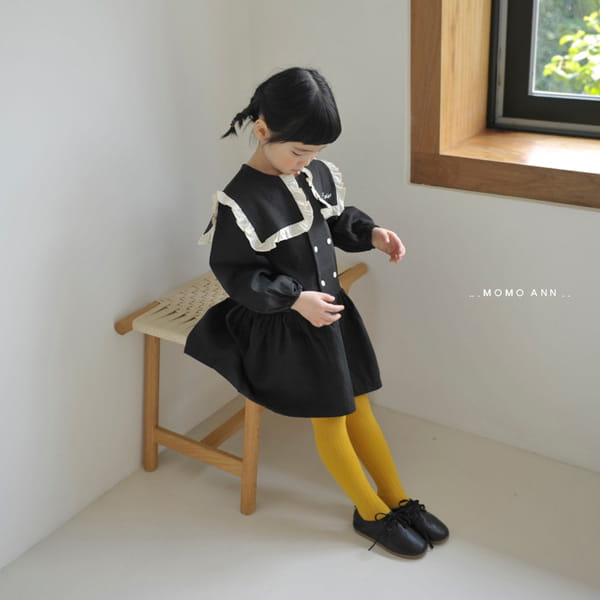 MOMO ANN - Korean Children Fashion - #Kfashion4kids - Merci Button One-piece - 7