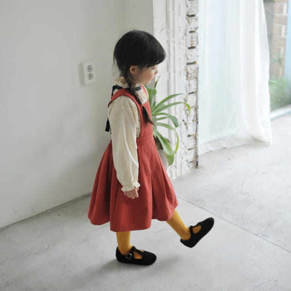 MOMO ANN - Korean Children Fashion - #Kfashion4kids - Adel Suspender One-piece - 8