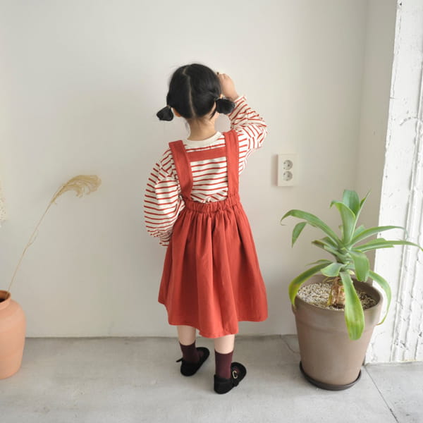 MOMO ANN - Korean Children Fashion - #Kfashion4kids - Adel Suspender One-piece - 9