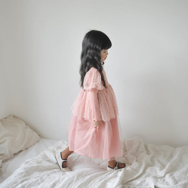 MOMO ANN - Korean Children Fashion - #Kfashion4kids - Dot Cha One-piece - 4