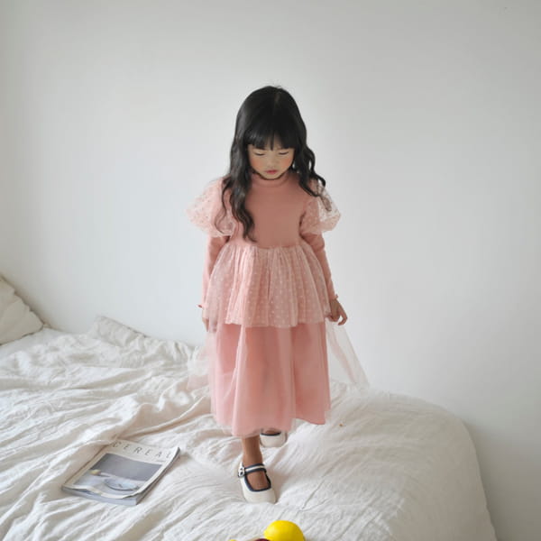 MOMO ANN - Korean Children Fashion - #Kfashion4kids - Dot Cha One-piece - 5