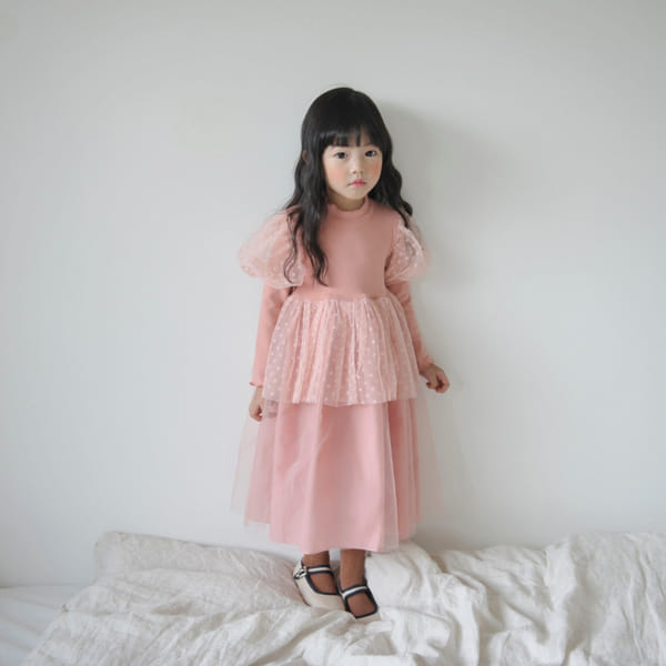 MOMO ANN - Korean Children Fashion - #Kfashion4kids - Dot Cha One-piece - 7