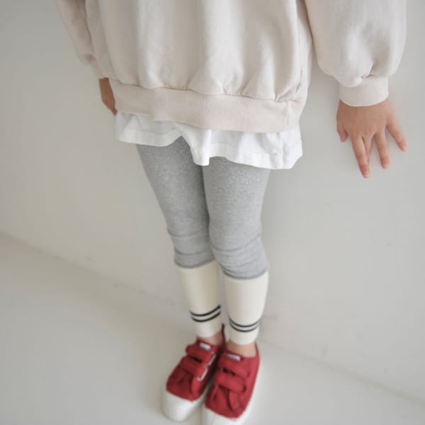 MOMO ANN - Korean Children Fashion - #Kfashion4kids - Line Banding Leggings