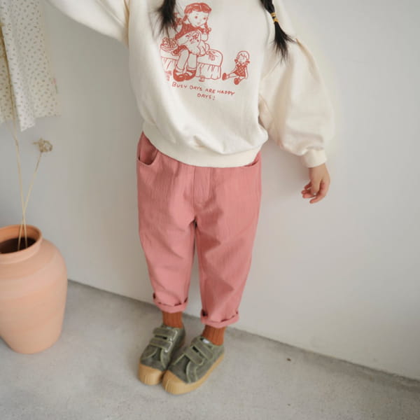 MOMO ANN - Korean Children Fashion - #Kfashion4kids - Bio Cotton Slacks