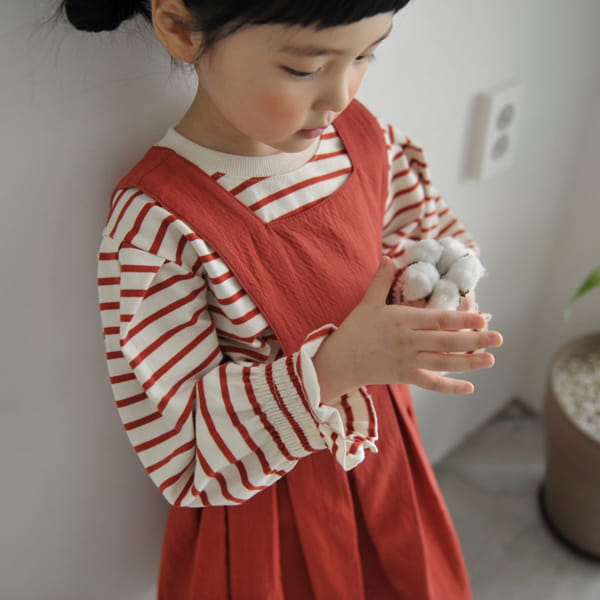 MOMO ANN - Korean Children Fashion - #Kfashion4kids - Julie Smocked Tee - 12