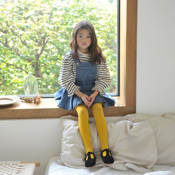 MOMO ANN - Korean Children Fashion - #Kfashion4kids - Julie Smocked Tee - 4