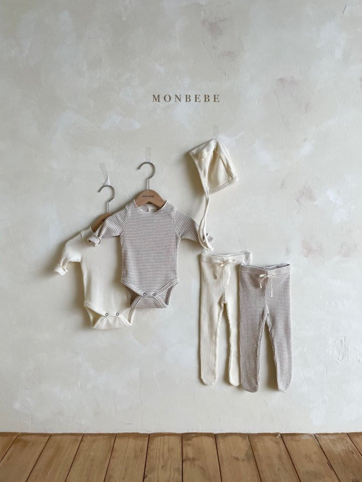 MONBEBE - Korean Children Fashion - #Kfashion4kids - Gift Bodysuit 1+1 Set - 12