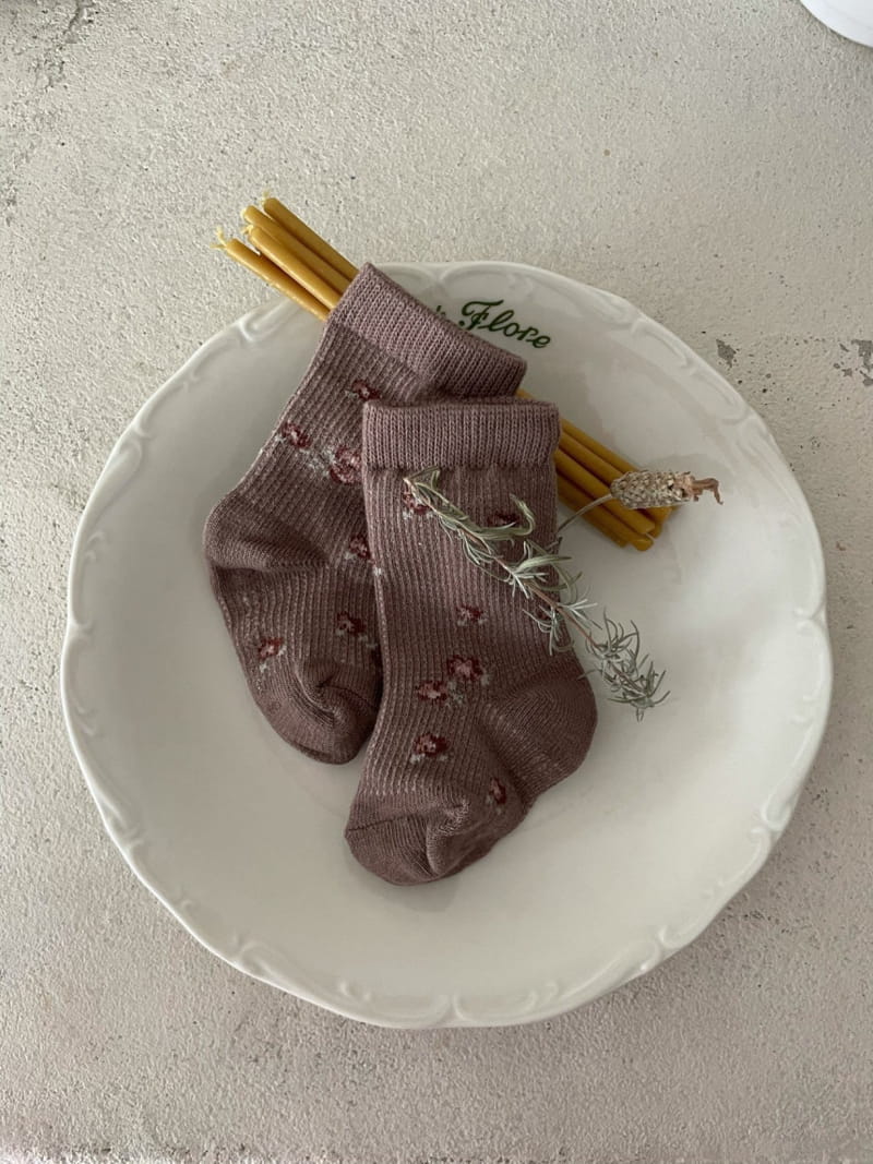 MONBEBE - Korean Children Fashion - #Kfashion4kids - Victoria Socks [set of 6] - 3