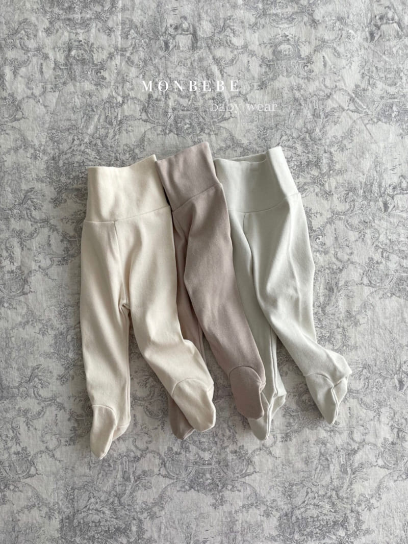 MONBEBE - Korean Children Fashion - #Kfashion4kids - Petti New Born Foot Leggings