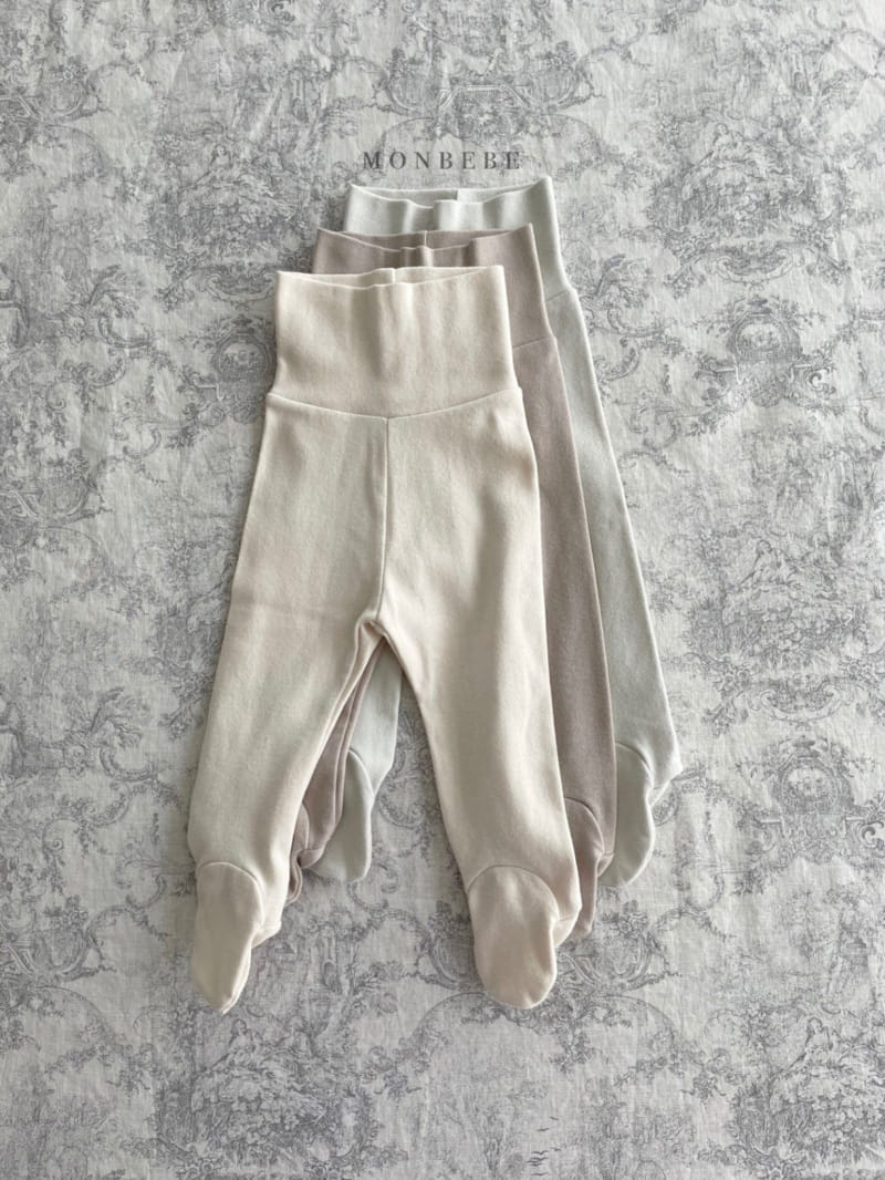 MONBEBE - Korean Children Fashion - #Kfashion4kids - Petti New Born Foot Leggings - 2