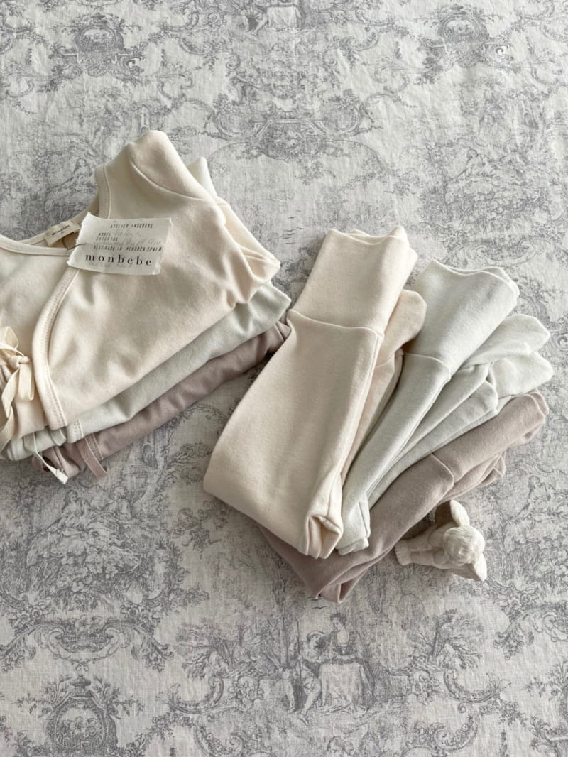 MONBEBE - Korean Children Fashion - #Kfashion4kids - Petti New Born Foot Leggings - 3