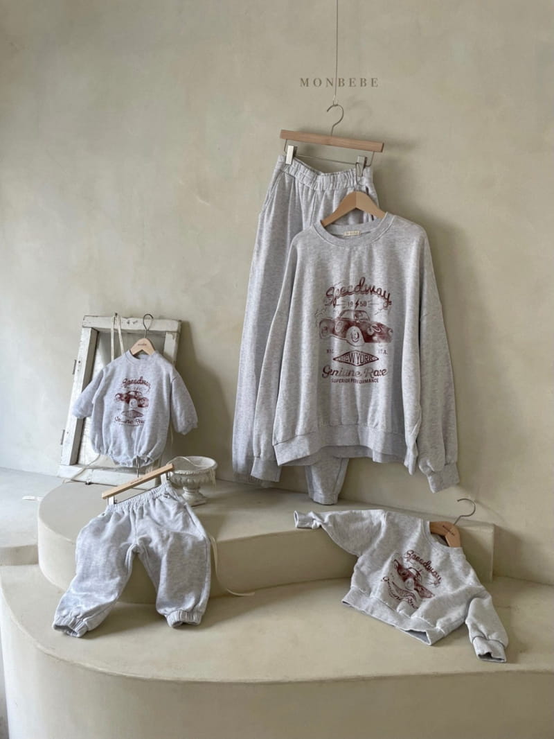 MONBEBE - Korean Children Fashion - #Kfashion4kids - Mom Speed Sweatshirt