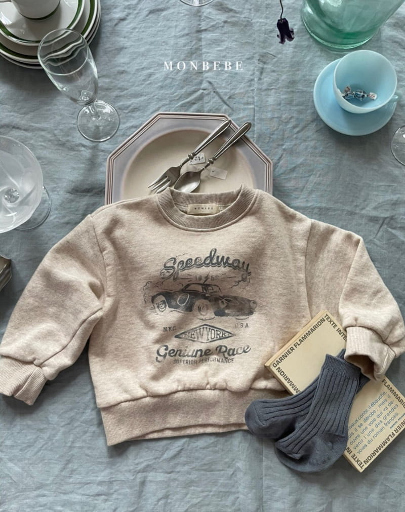 MONBEBE - Korean Children Fashion - #Kfashion4kids - Speed Sweatshirt - 2