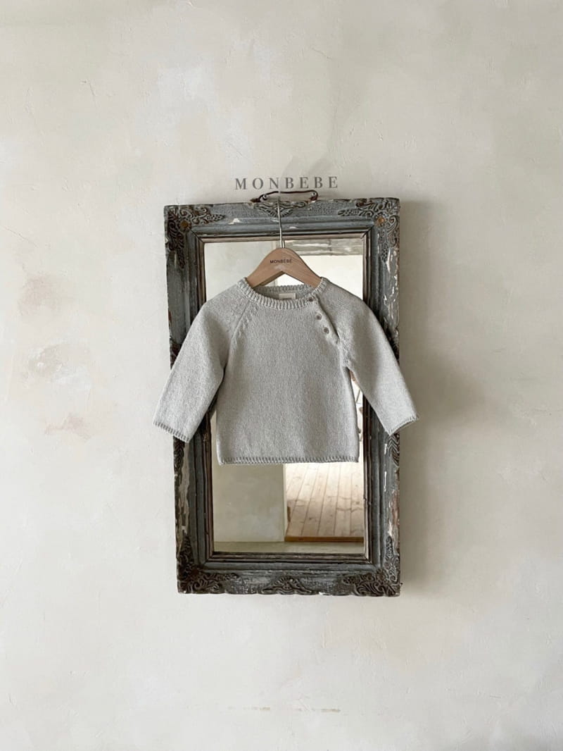 MONBEBE - Korean Children Fashion - #Kfashion4kids - Cotton Round Knit - 3