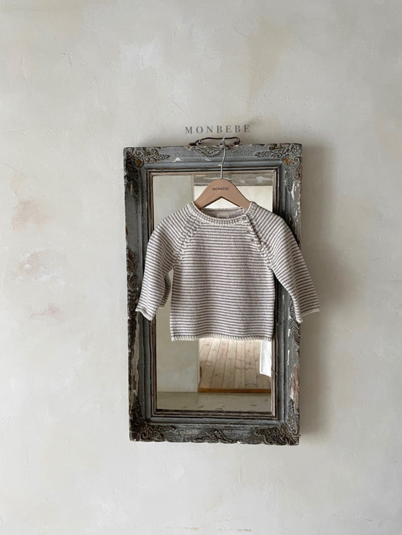 MONBEBE - Korean Children Fashion - #Kfashion4kids - Cotton Round Knit - 4