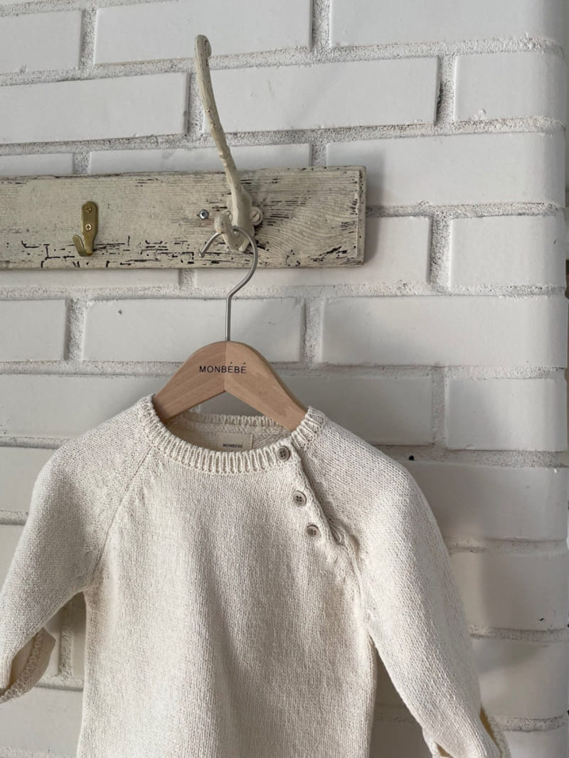 MONBEBE - Korean Children Fashion - #Kfashion4kids - Cotton Round Knit - 6