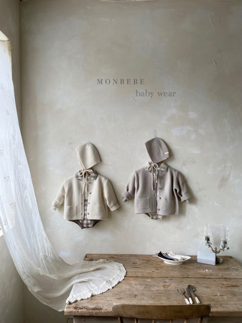 MONBEBE - Korean Children Fashion - #Kfashion4kids - Knit Collar Bodysuit - 12