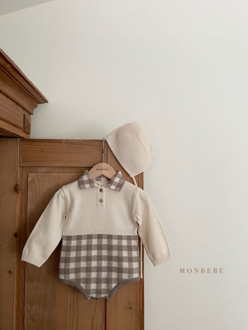 MONBEBE - Korean Children Fashion - #Kfashion4kids - Knit Collar Bodysuit - 8