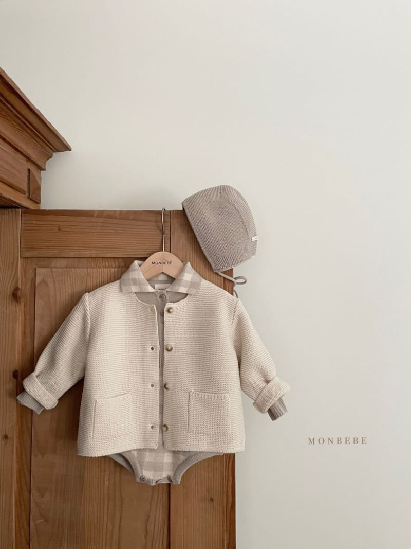 MONBEBE - Korean Children Fashion - #Kfashion4kids - Knit Collar Bodysuit - 9