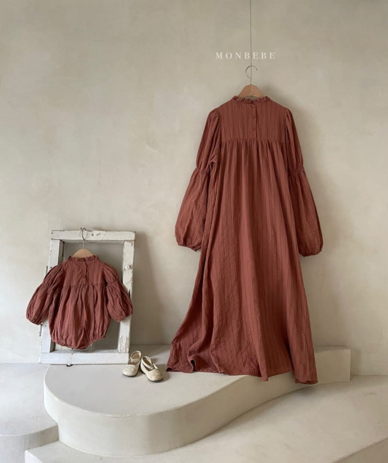 MONBEBE - Korean Children Fashion - #Kfashion4kids - Mom Olivia One-piece