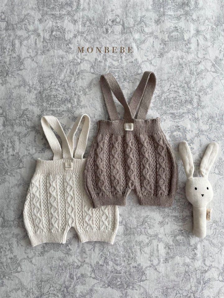 MONBEBE - Korean Children Fashion - #Kfashion4kids - Twist Knit Bodysuit - 2