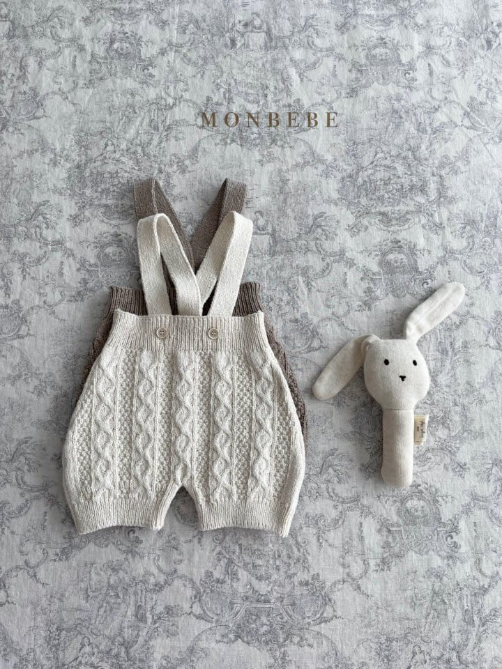 MONBEBE - Korean Children Fashion - #Kfashion4kids - Twist Knit Bodysuit - 8