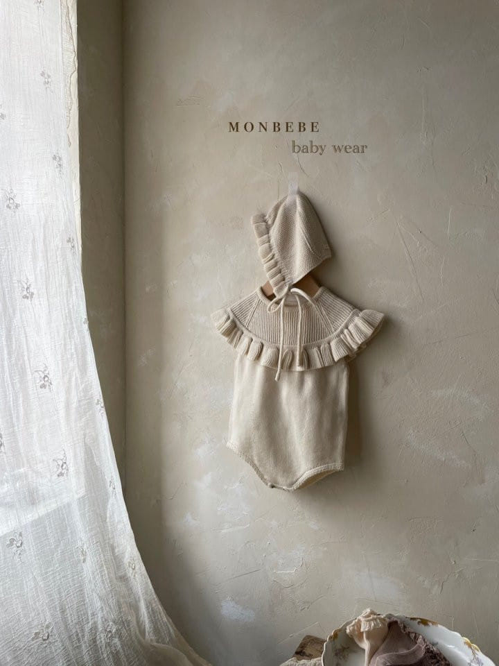 MONBEBE - Korean Children Fashion - #Kfashion4kids - Frill Knit Bodysuit - 2