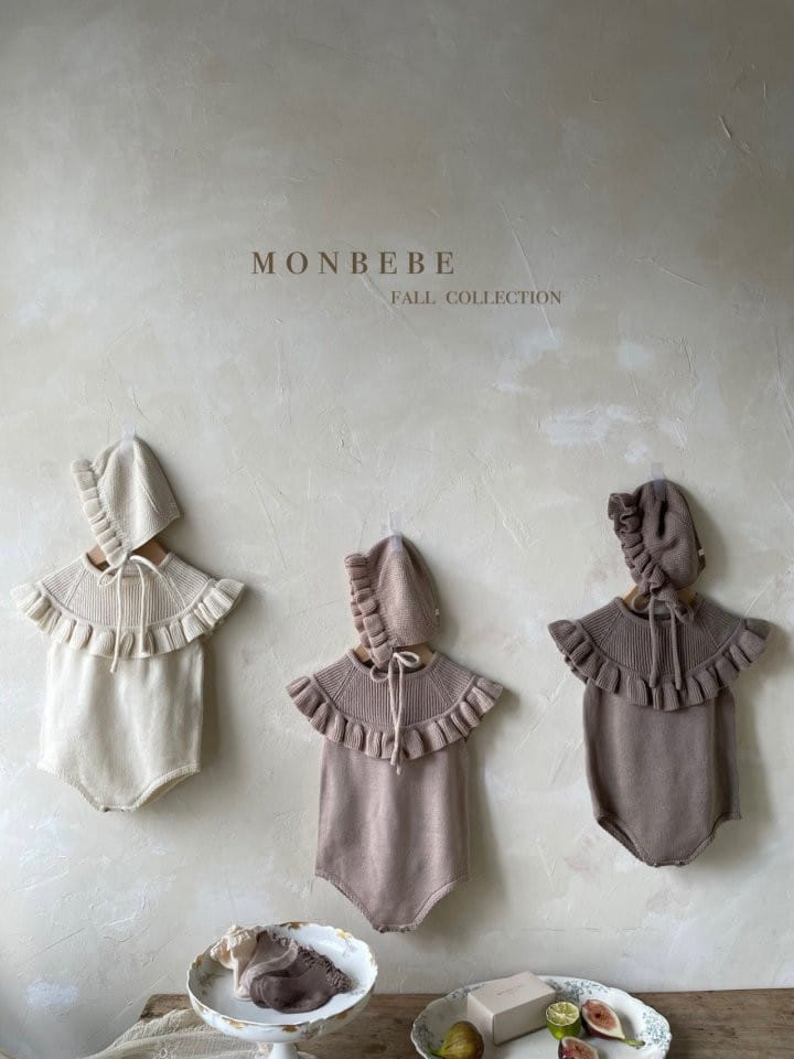MONBEBE - Korean Children Fashion - #Kfashion4kids - Frill Knit Bonnet - 4