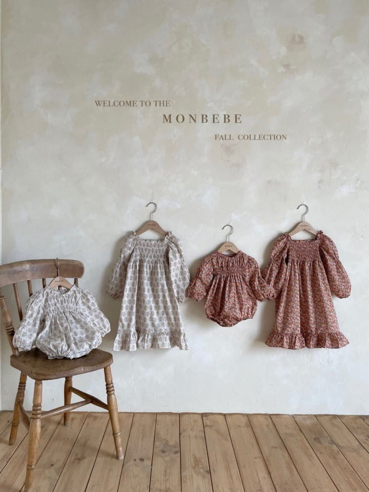 MONBEBE - Korean Children Fashion - #Kfashion4kids - Daisy One-piece - 3