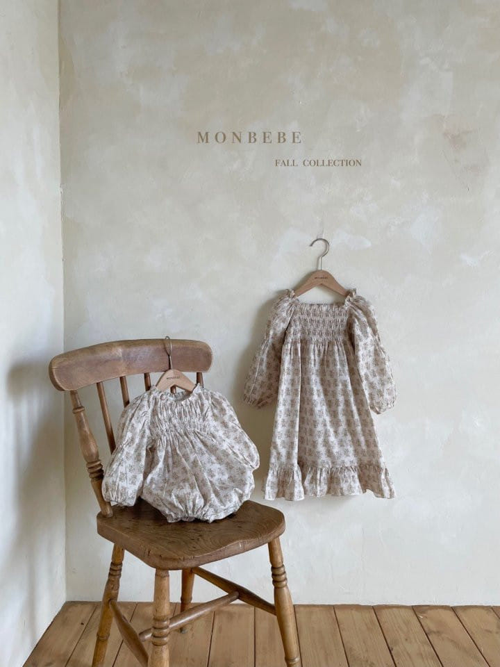 MONBEBE - Korean Children Fashion - #Kfashion4kids - Daisy One-piece - 4