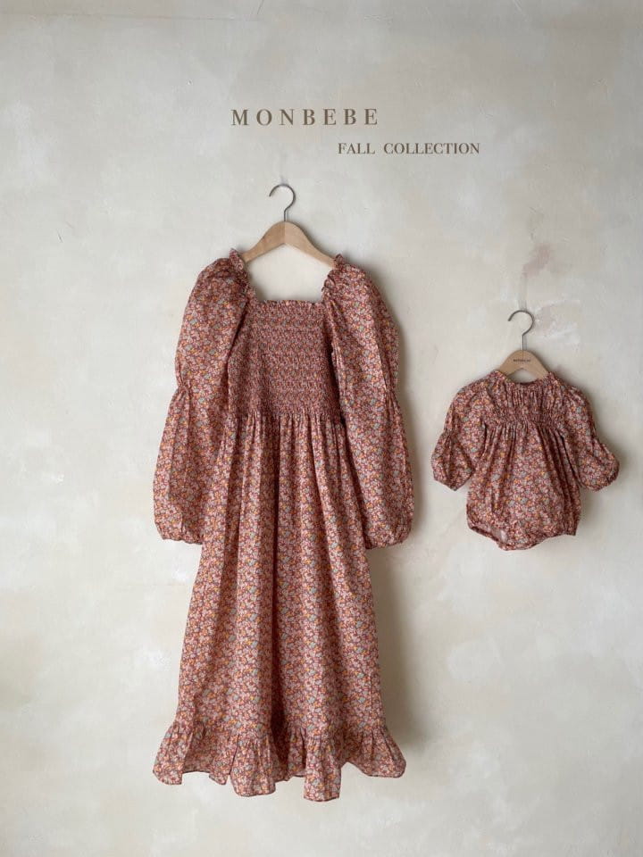 MONBEBE - Korean Children Fashion - #Kfashion4kids - Mom Daisy One-piece - 2