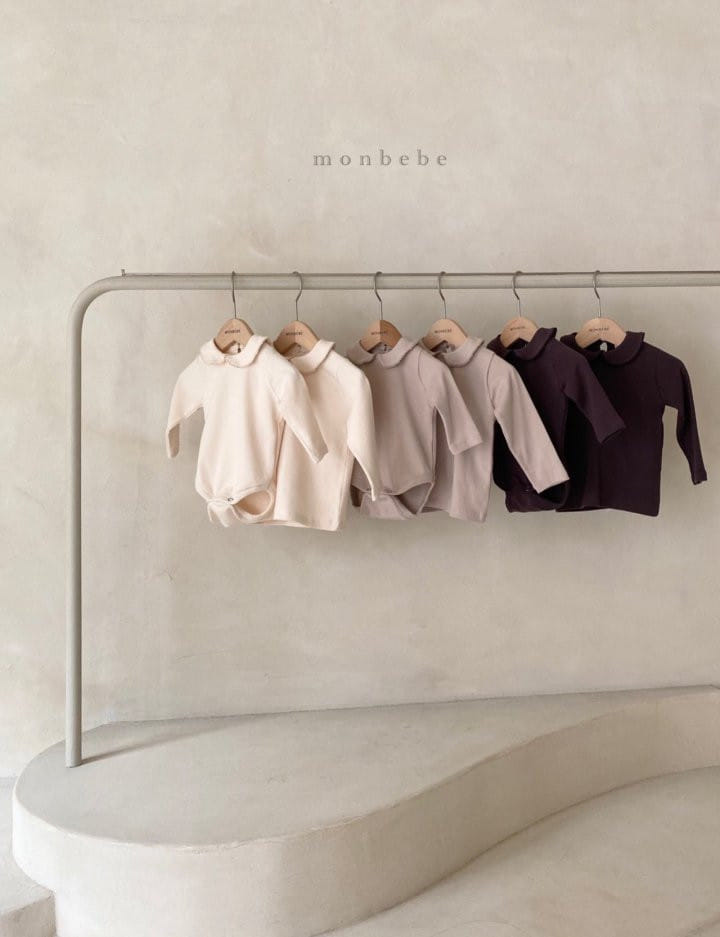 MONBEBE - Korean Children Fashion - #Kfashion4kids - Fin Coat Collar Tee - 5