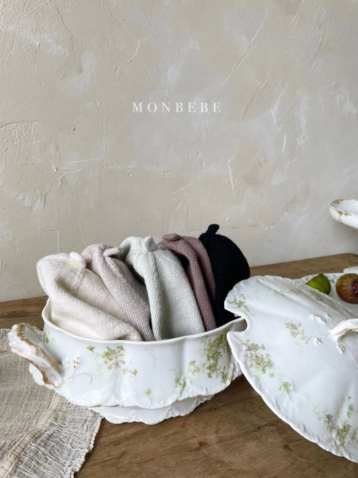 MONBEBE - Korean Children Fashion - #Kfashion4kids - Knit Beret Hat - 2