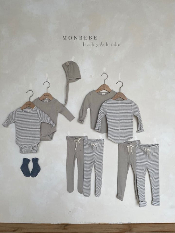 MONBEBE - Korean Children Fashion - #Kfashion4kids - Gift Tee 1+1 Set - 10